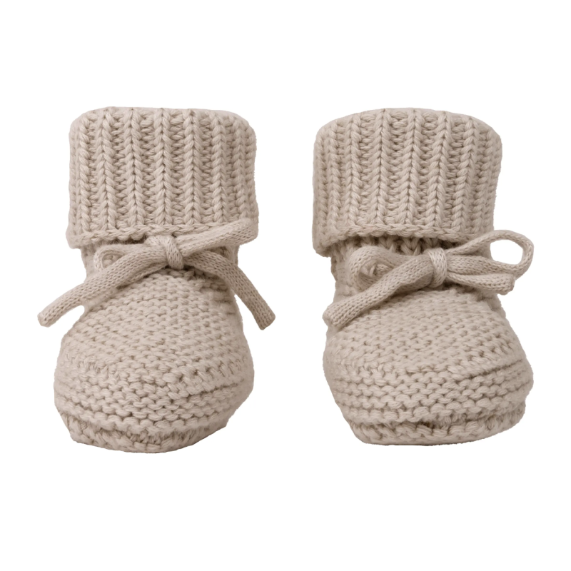 LODGER Slipper Knit čībiņas, Birch, 0-6m, SLK 599_0-6