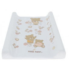 Tega MS-009-118 hard changing mat “Bear”, white pearl