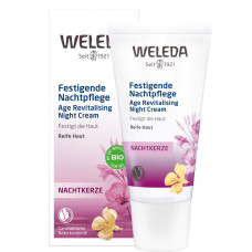 Weleda Nattkräm för ansiktet, revitaliserande, med Nattljus, 30 ml