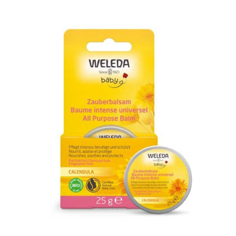 Weleda kroppsbalsam för barn, ringblomma, 25 ml.