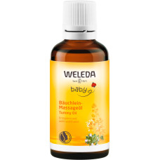 Weleda olja för babymassage av magen, 50 ml.