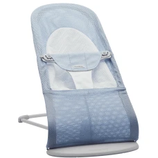 BABYBJORN Bouncer Balance Soft Mesh šūpuļkrēsliņš, Sky Blue/White 005143