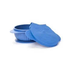 INNOGIO bļoda GIOfresh OWL, blue, 6m +, GIO-910BLUE