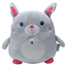 INNOGIO mīkstā rotaļlieta - spilvens GIOplush Grey Rabbit Cushion 32cm GIO-822