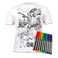 SPLAT PLANET t-krekls ar flomāsteriem HARRY POTTER 7-8g, 46048