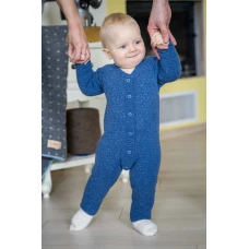 Nordsnow jumpsuit med långa ärmar, storlek 68 Classic bubble