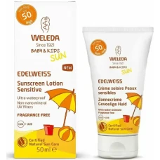 Weleda solskyddskräm för barn, SPF 50, 50 ml.